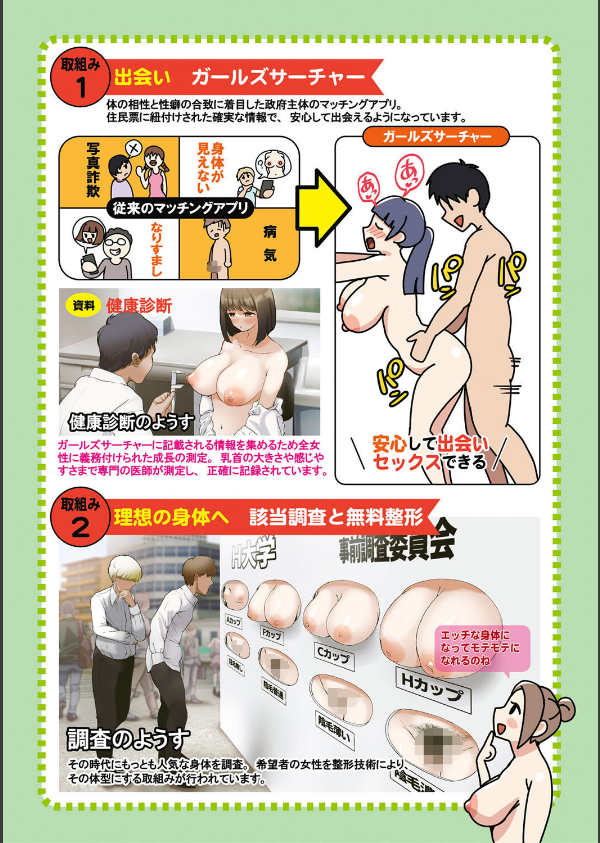 エッチな身体かお調べください！〜新・少子化対策計画〜_4枚目の画像