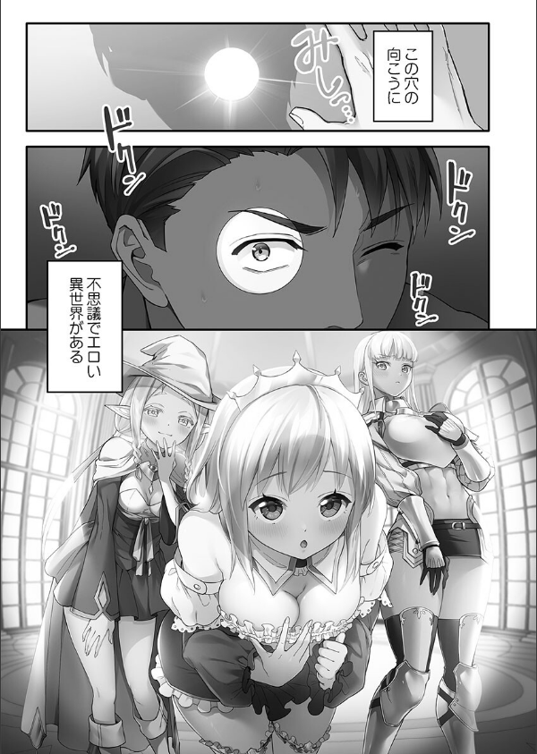 異世界壁穴〜この穴のナカはめちゃめちゃ気持ちいい！【FANZA限定特典付き】_3枚目の画像